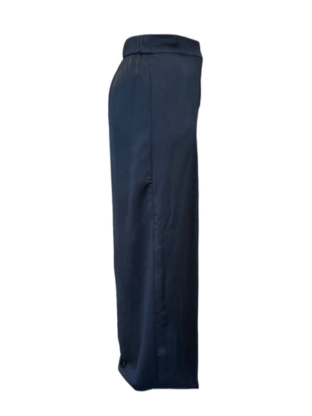 Marina Rinaldi Women's Navy Richi Wide Leg Pants NWT