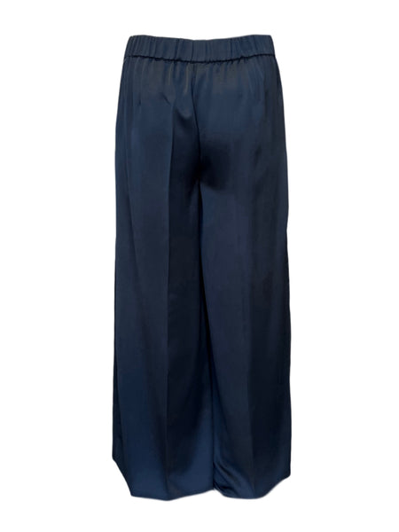 Marina Rinaldi Women's Navy Richi Wide Leg Pants NWT