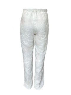 Marina Rinaldi Women's White Rigoli Zipper Closure Pants Size 20W/29 NWT