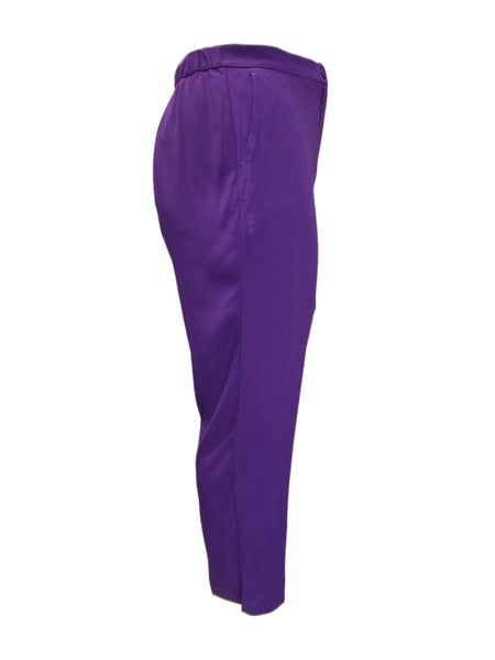Marina Rinaldi Women's Purple Rima Skinny Pants NWT