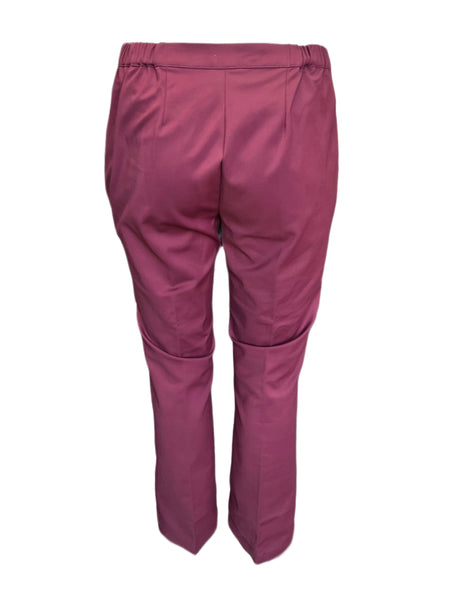 Marina Rinaldi Women's Burgundy Rio Skinny Pants NWT