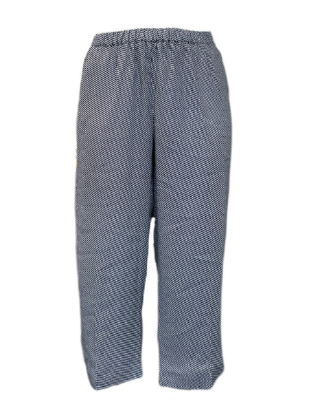 Marina Rinaldi Women's Blue Riolo Straight Leg Pants Size 22W/31 NWT