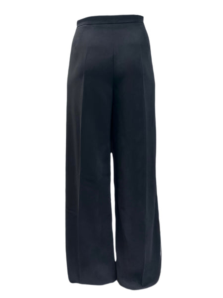 Marina Rinaldi Women's Nero Ritmico Straight Leg Pants NWT