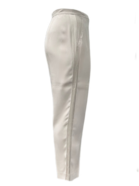 Marina Rinaldi Women's Beige Rivista Straight Leg Pants NWT