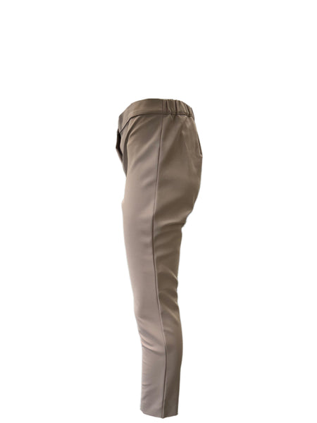 Marina Rinaldi Women's Beige Roberta Straight Leg Pants NWT