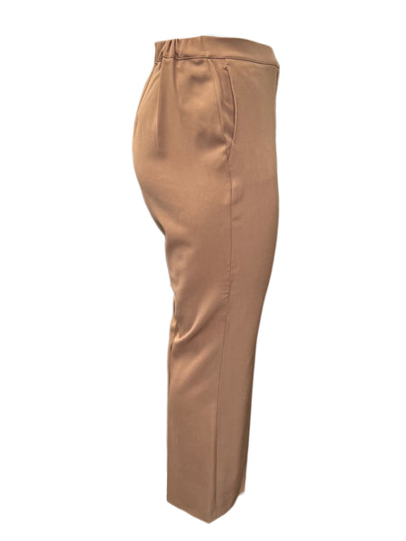 Marina Rinaldi Women's Brown Robin Straight Leg Pants NWT