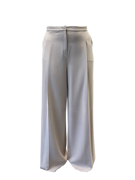 Marina Rinaldi Women's Beige Rossana Straight Leg Pants NWT