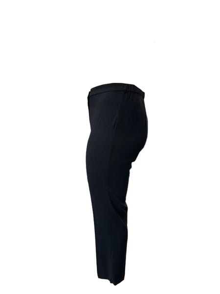 Marina Rinaldi Women's Black Rosta Straight Leg Pants NWT
