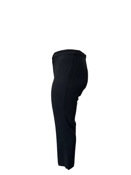 Marina Rinaldi Women's Black Rosta Straight Leg Pants NWT