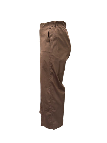 Marina Rinaldi Women's Brown Rublo Straight Leg Pants NWT
