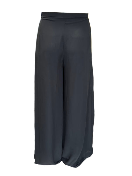 Marina Rinaldi Women's Black Rugiada Wide Leg Pants NWT