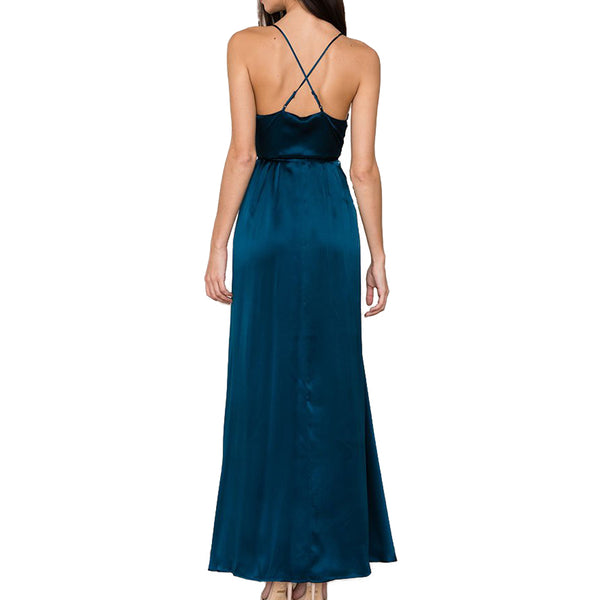 YUMI KIM Women's Antique Blue Rush Hour Maxi Dress #DR1478 NWT
