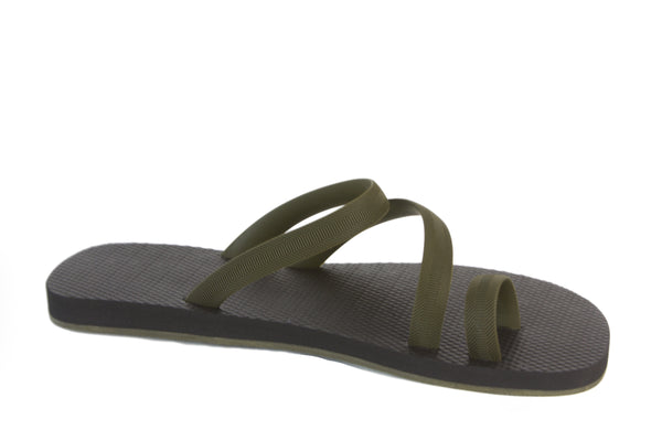 Danward Men's Asymmetric Cage Flip-Flop Sandals S14FWFF2 $89 NEW