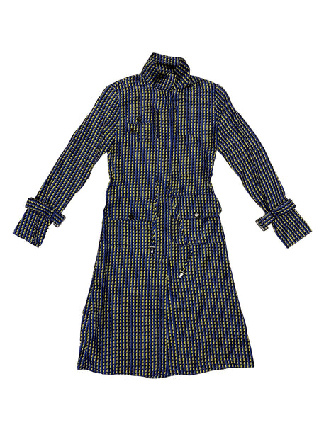 Hanley Mellon Women's Drawstring Waist Shirt Dress