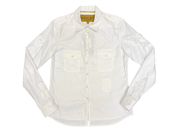 Hanley Mellon Women's Collared Button Down Shirt