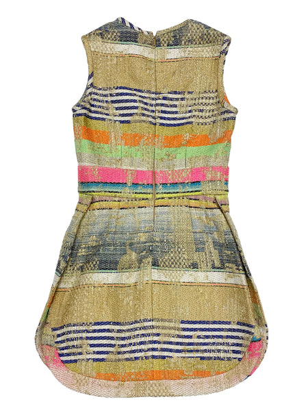 Hanley Mellon Women's Sleeveless Linen Blend Tea Dress