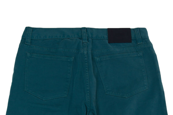 VILEBREQUIN Men's Legzaria Blue Solid Twill Slim Fit Jeans Sz 50/US 34 $250 NWT