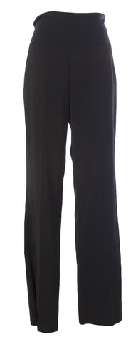 SCEE by Twin-Set Women's Black Pants w/ Fold Over Top 263A0 $111 NEW