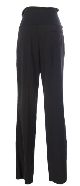 SCEE by Twin-Set Women's Black Pants w/ Fold Over Top 263A0 $111 NEW