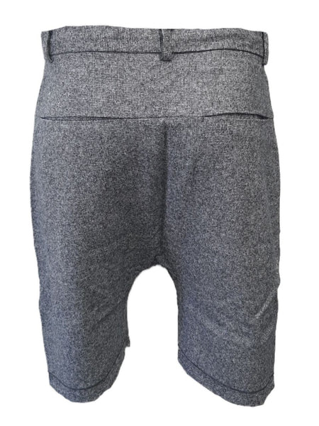 CH. CHAPTER Men's Grey Low Rise Cotton Soft Irro Woven Shorts #Sh NWT