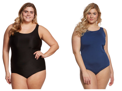 SPORTI Women's Plus Size Moderate Swimsuit SWCP020 $52 NWT