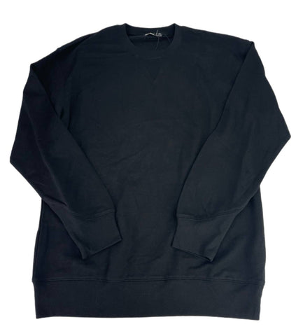 BLK DNM Men's Black Back Print Sweatshirt 25 Size X-Small NWT