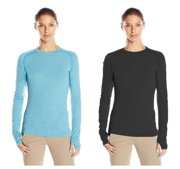Sherpa Adventure Gear Women's Vayu Long Sleeve Crew Tee SW331 $89.95 NEW