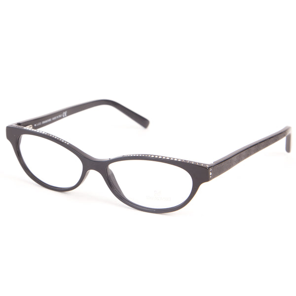 Swarovski Women's Crystal Cateye Eyeglass Frames SW5012 $240 NEW