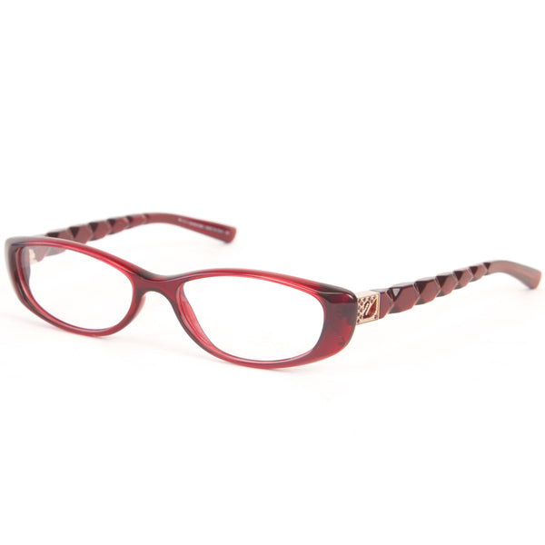 Swarovski Women's Swan Detail Rectangular Eyeglass Frames SW5018 $280 NEW