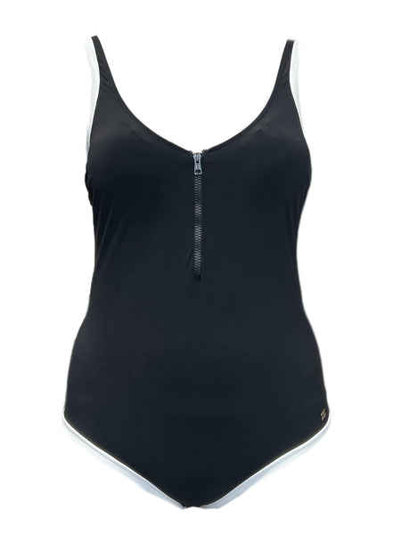 Marina Rinaldi Women's Green Salnitro Pullover Swimsuit NWT