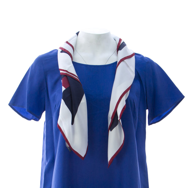 MARINA RINALDI Women's Samoa Printed Square Scarf $315 NWT