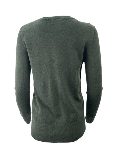 LOST IN LUNAR Women's Khaki Saskia Knit Sweater Size US 2 NWT