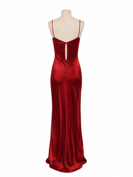 Max Mara Women's Red Selce Maxi Dress Size 8 NWT