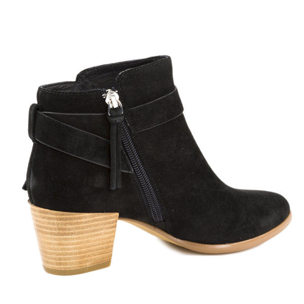REBECCA MINKOFF Women's Selena Suede Tassel Booties $165 NIB