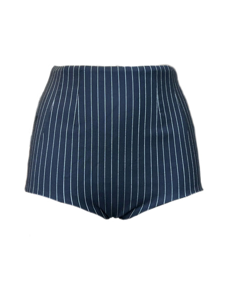 Max Mara Women's Midnightblue Sestri Slimm Shorts Size 4 NWT