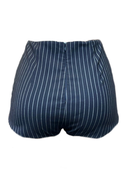 Max Mara Women's Midnightblue Sestri Slimm Shorts Size 4 NWT