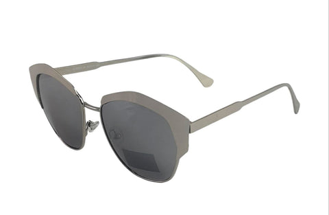 JOE'S JEANS Women's Silver Metallic Square Sunglasses #JJ6028 One Size New