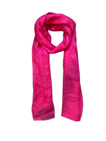 Max Mara Women's Fuchsia Sion 80"x28" Scarf One Size NWT
