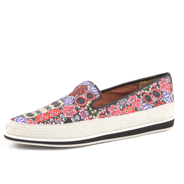 REBECCA MINKOFF Women's Sisa Mexican Flower Print Slip On Sneakers $225 NIB
