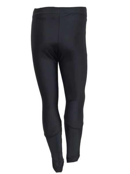 TEREZ Girl's Black Skull Foil Leggings #12378121 14 Years NWT