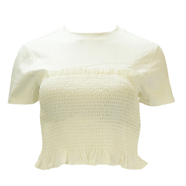 OPENING CEREMONY Women's Smocked Tee $175 NWT