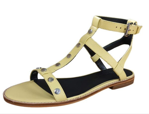 REBECCA MINKOFF Women's Soft Yellow Sandy Sandals #M1261020 NWB