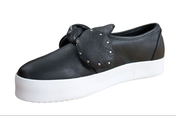 REBECCA MINKOFF Women's Black Lamba Stacey Stud Loafers #M3121013 NWB