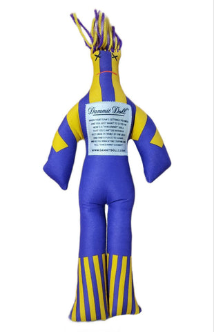 DAMMIT! DOLLS Stress Relief Squishy Classic The Superstar Win It Gift 12" NWT