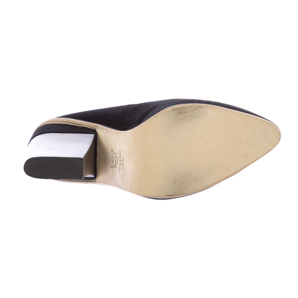 SURFACE TO AIR Women's Black Suede Display Pumps V2 $425 NEW