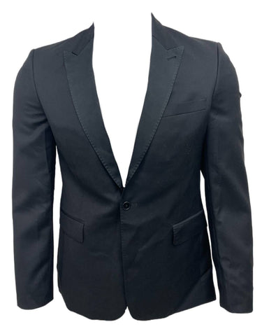 BLK DNM Men's Black Wool Tux Jacket 1 Size 50 NWT