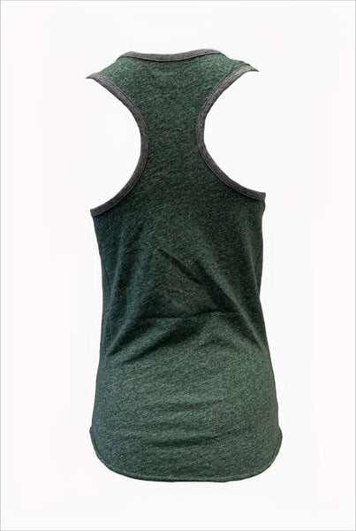 AMERICAN COLLEGIATE Women's Green Baylor Racer Back Tank #W8000 NWT