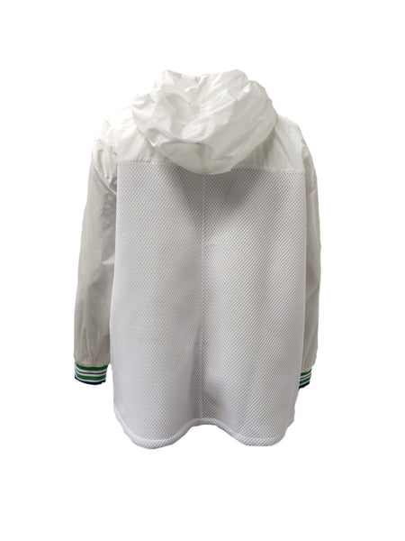 Marina Rinaldi Women's White Tahiti Zipper Closure Jacket NWT