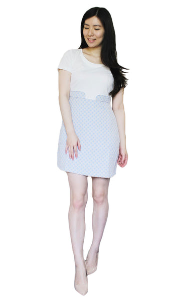 ALICE'S PIG Women's Faux 2-Piece Tala's Touchdown Dress AP0184 NWT