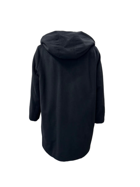 Marina Rinaldi Women's Black Tallero Button Closure Coat NWT